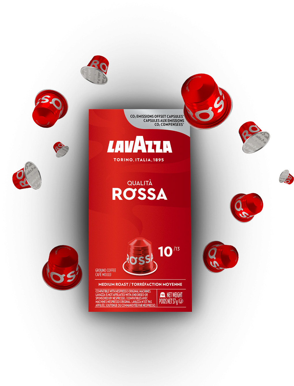 LAVAZZA Qualità Rossa moulu