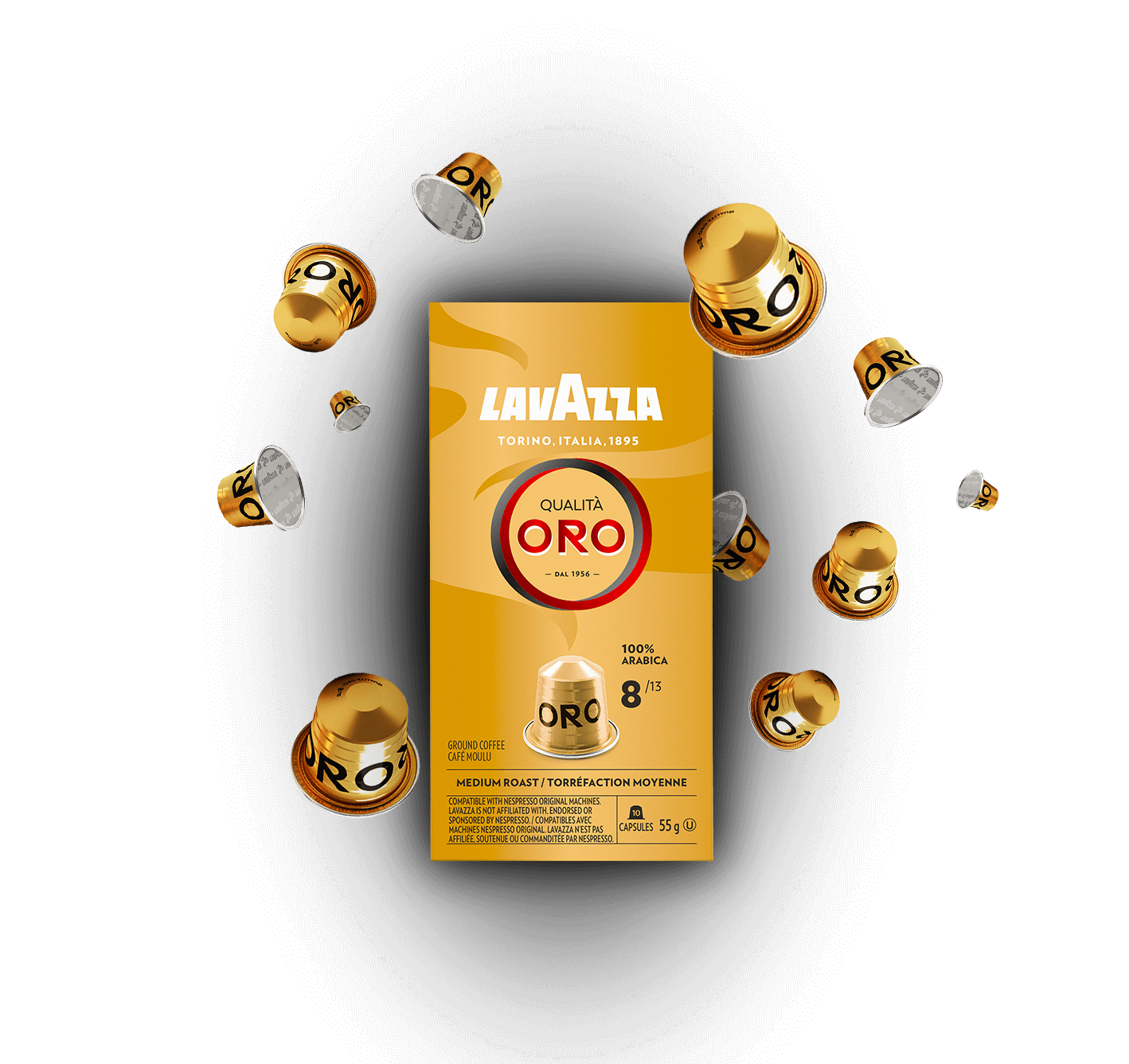 Qualità Oro - Capsules compatible with Nespresso Original
