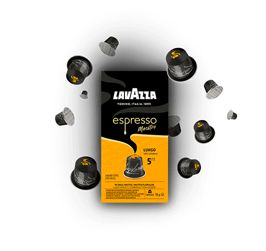Espresso Maestro Lungo - Capsules compatible with Nespresso