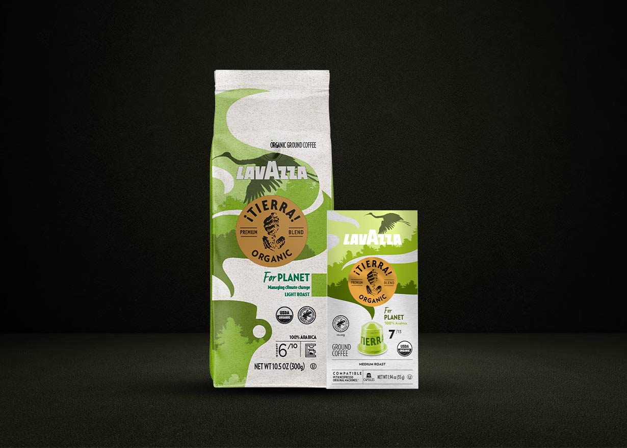 Tierra! - Organic Coffee Collection | Lavazza